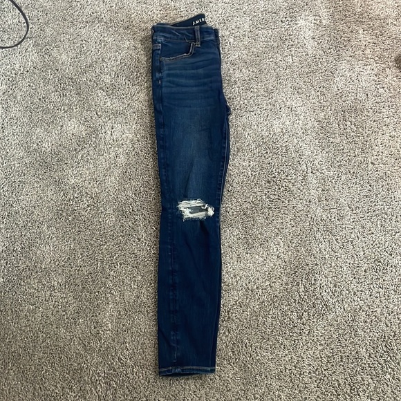 American eagle jeans, size 4 regular, next level stretch skinny jean - Picture 3 of 5